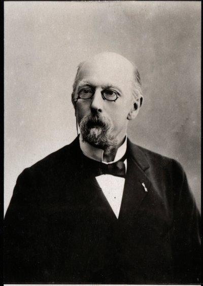 Portrait of Edmond Bertrand, French judge by French Photographer